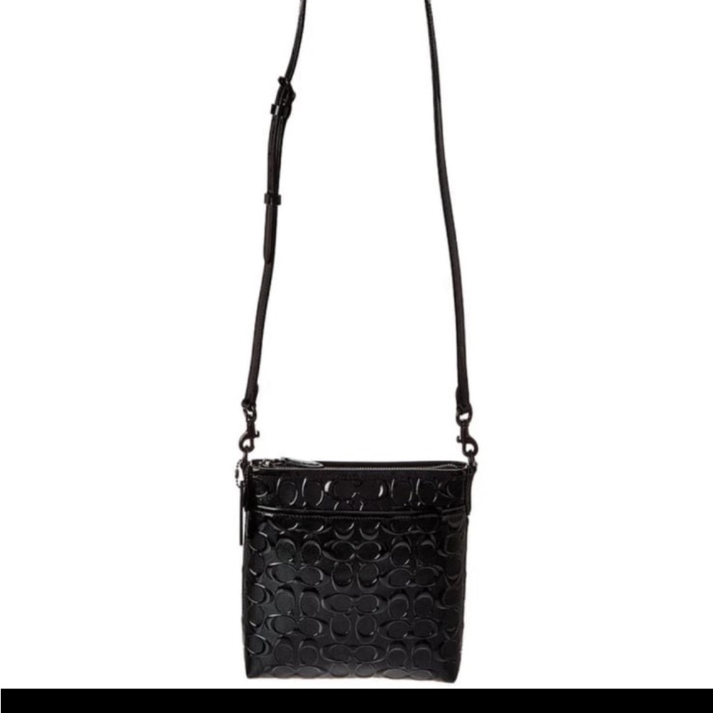 Coach Embossed Crossbody Bag